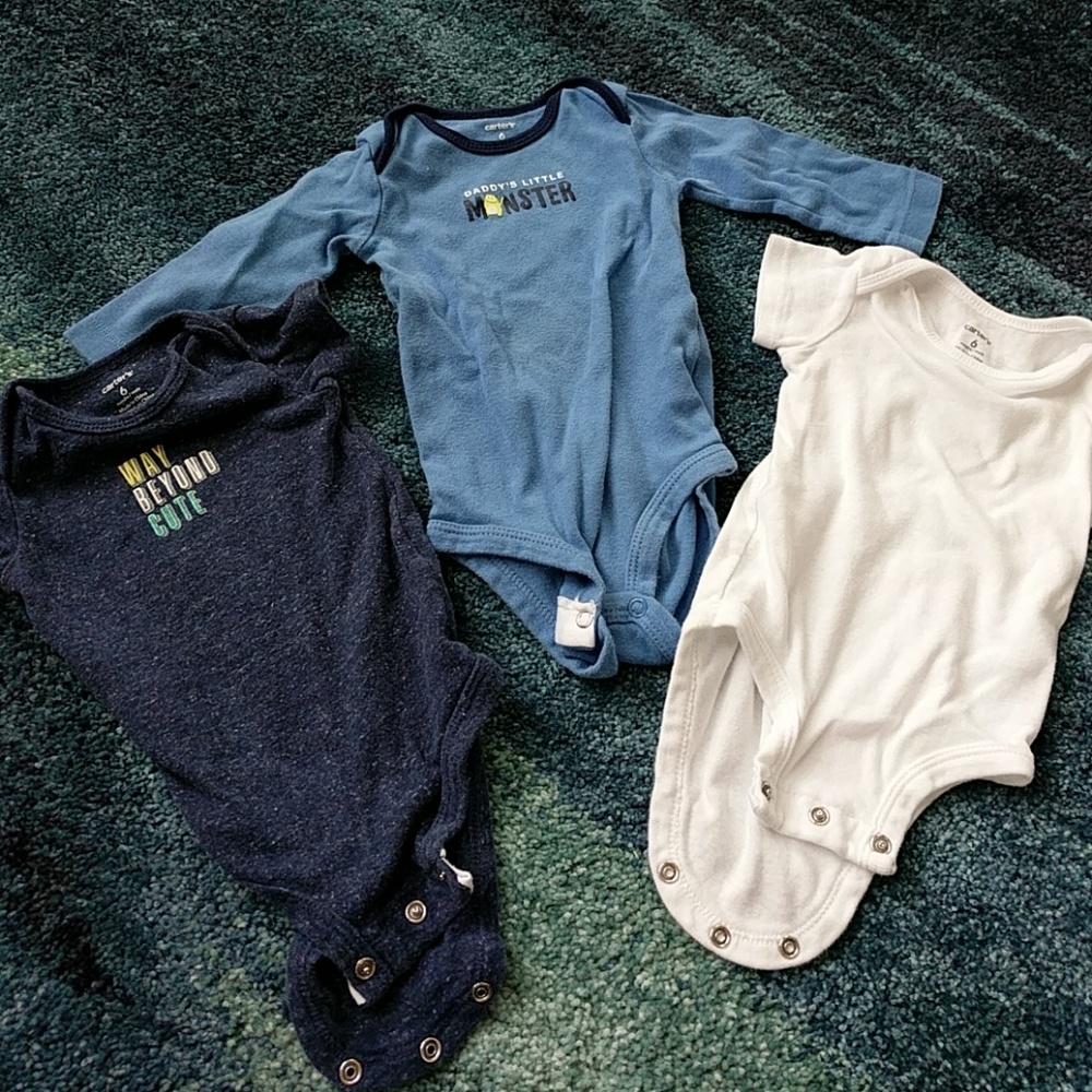 Carter's 6M onesies